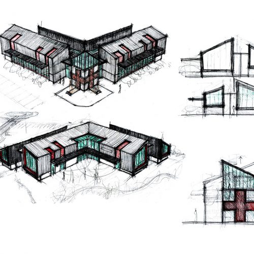 01_disegno_progetto_croce_rossa_italiana_giuseppe_passaro_architetto_reggio_emilia