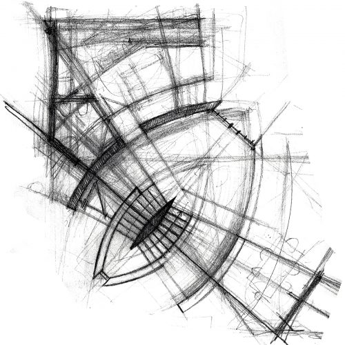 1_disegno_preparatorio_studio_giuseppe_passaro_architettura_progetto_alfa