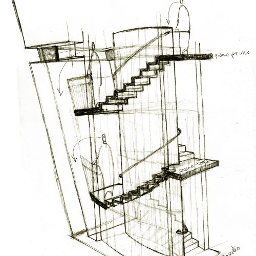 2_disegno_preparatorio_studio_giuseppe_passaro_architettura_progetto_alfa