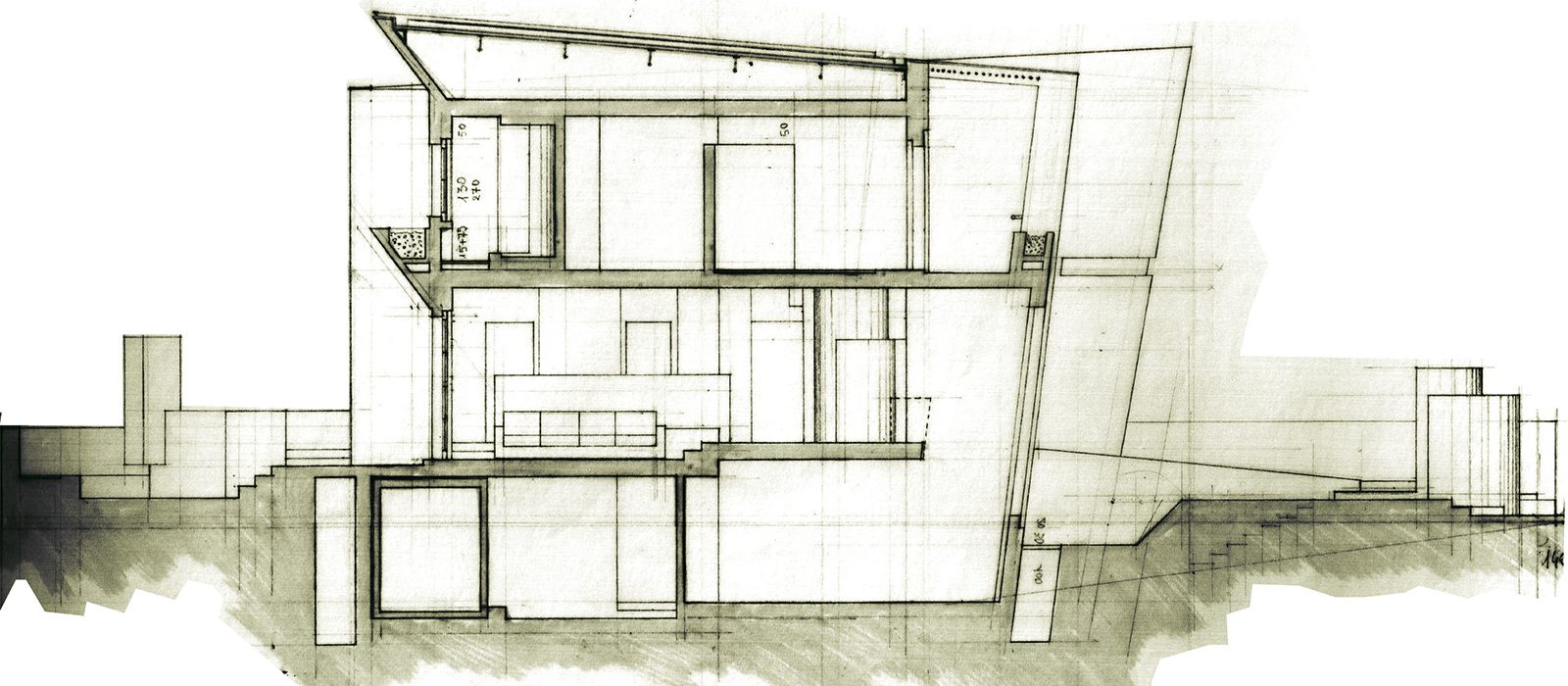 4_disegno_preparatorio_studio_giuseppe_passaro_architettura_progetto_alfa